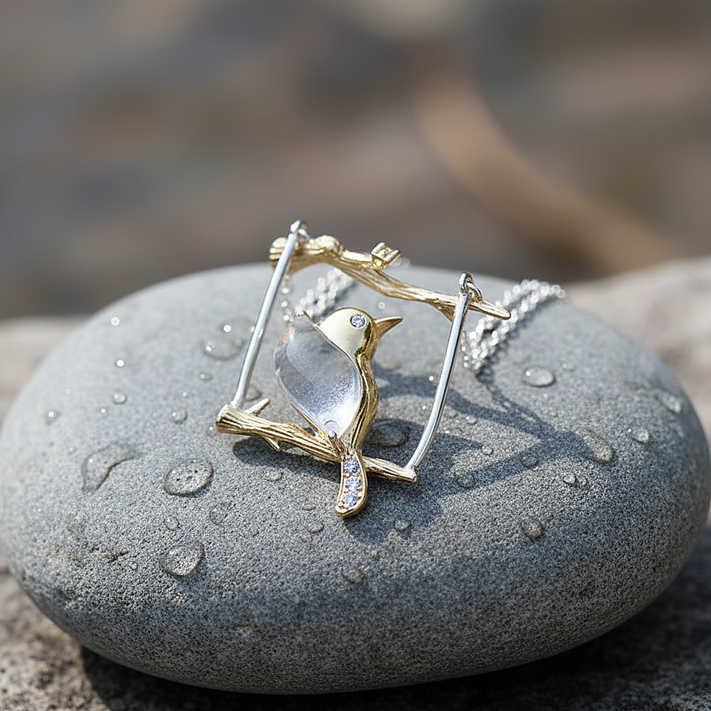 Wren Moonstone Necklace