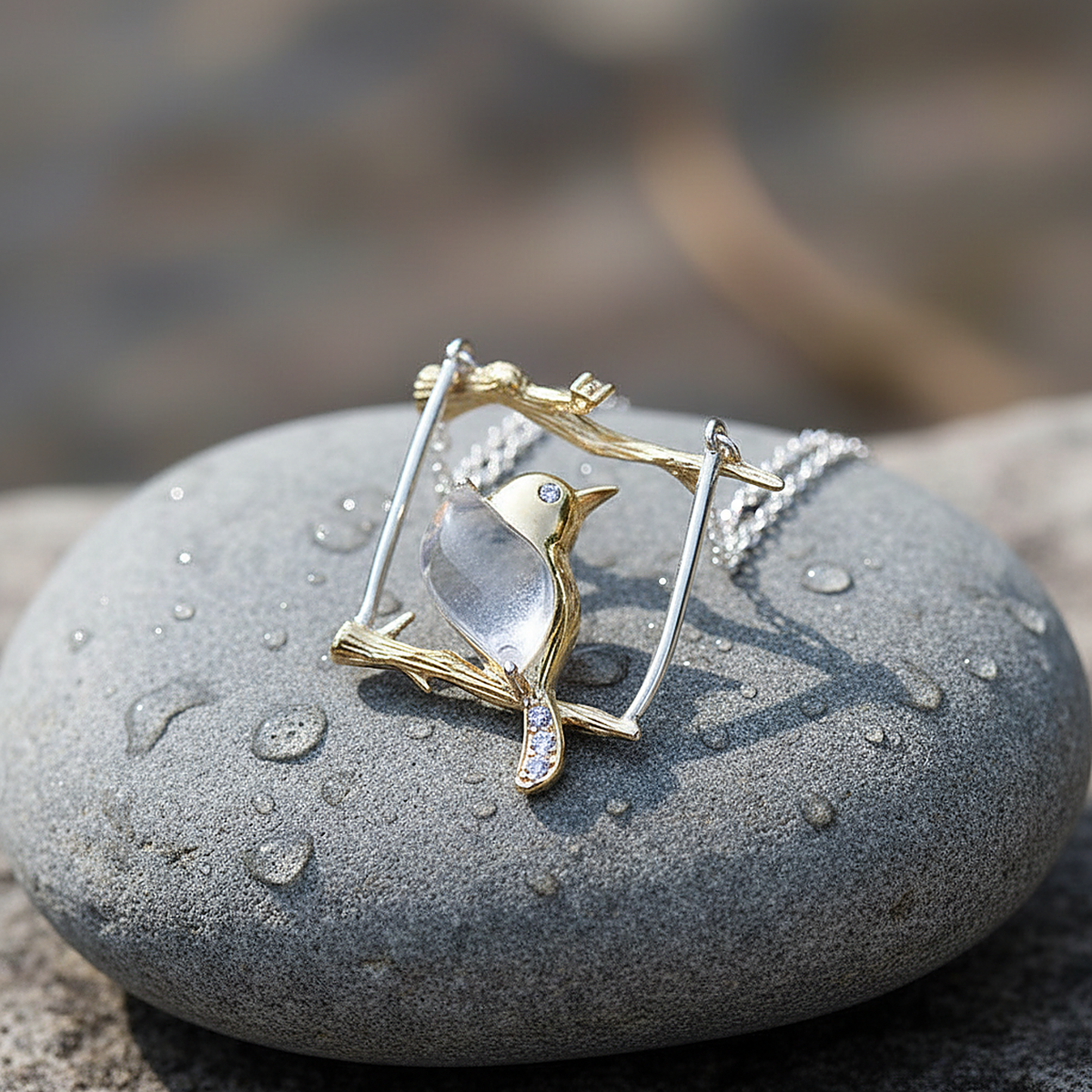 Wren Moonstone Necklace