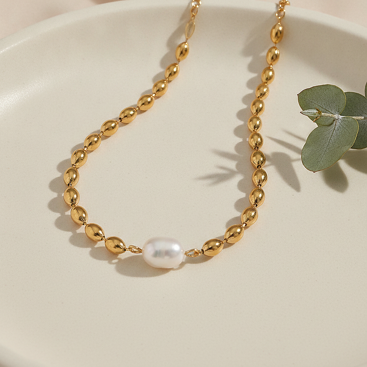 Thessaly Pearl Necklace
