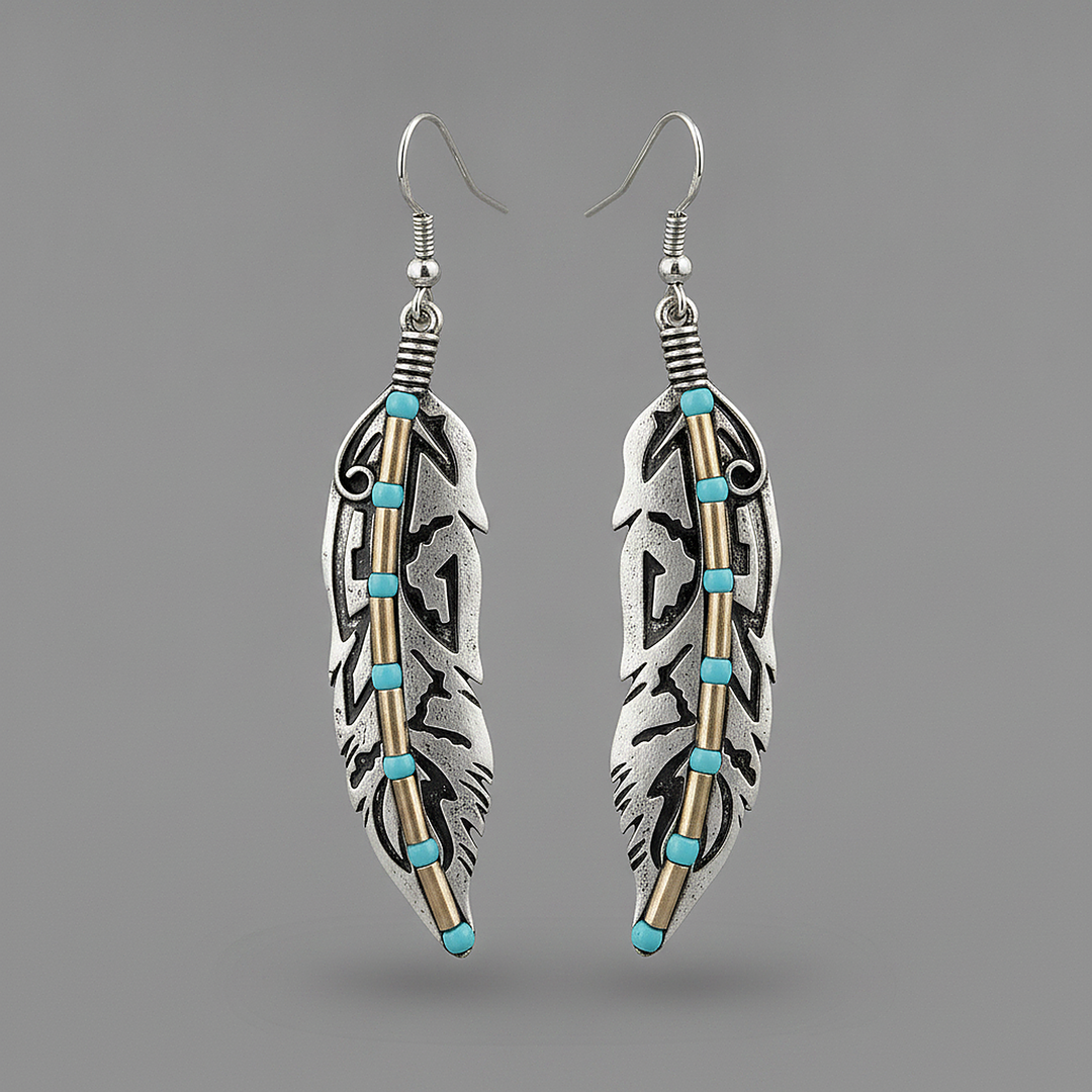 Pendientes de turquesa de Tesalia