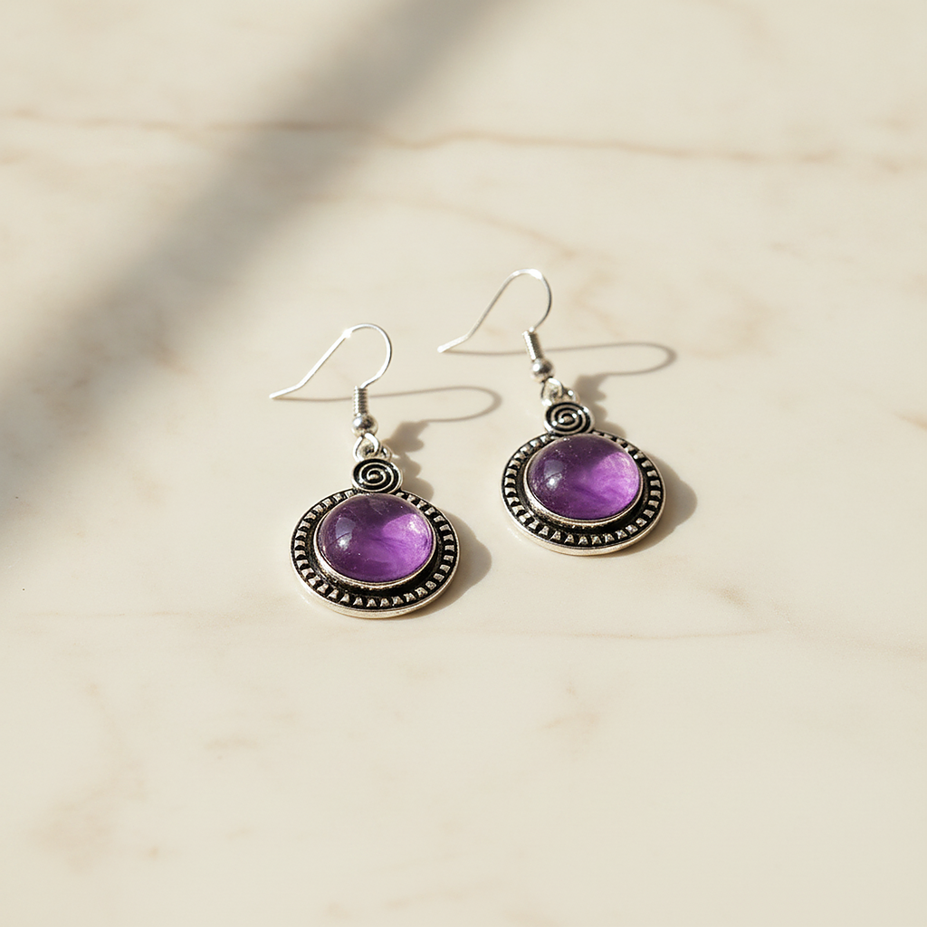 Pendientes de cristal Isolde