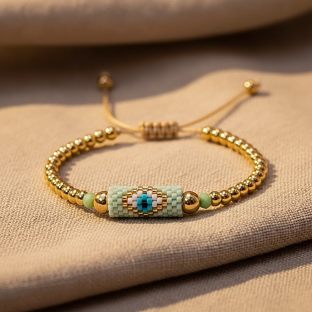 Bracciale Lourdes dorato