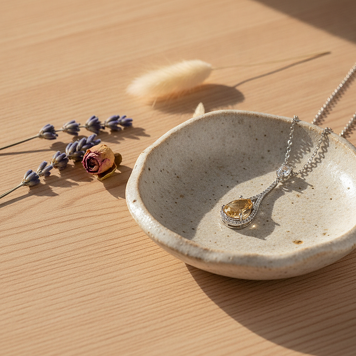 Colette Citrine Necklace