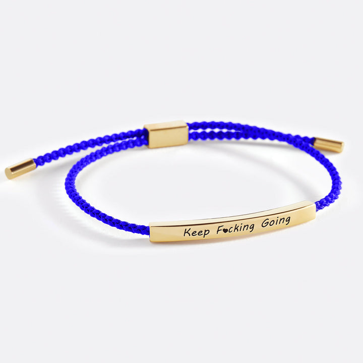 Keep Fcking Going Inspire Bracelet
