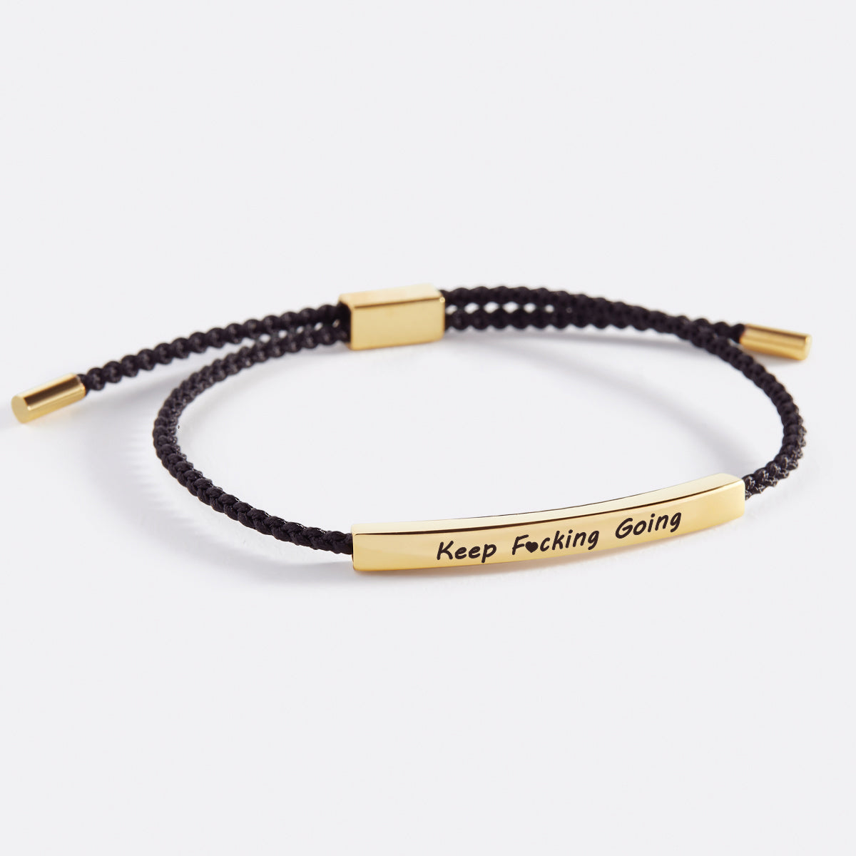 Bracciale Ispirazionale Keep Fcking Going