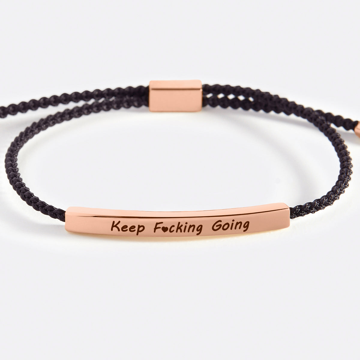 Bracciale Ispirazionale Keep Fcking Going