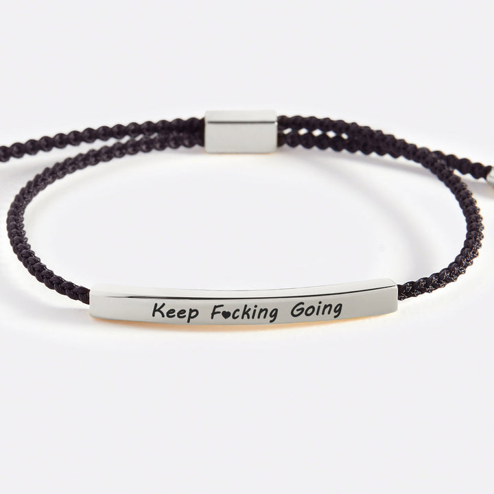 Keep Fcking Going Inspire Bracelet