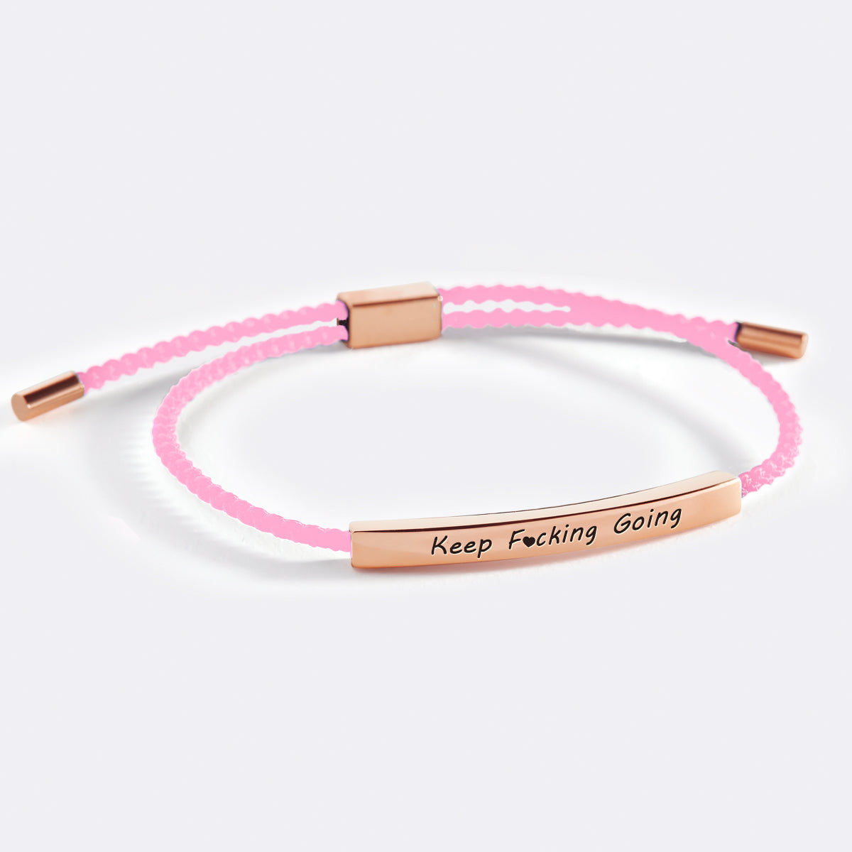 Bracciale Ispirazionale Keep Fcking Going