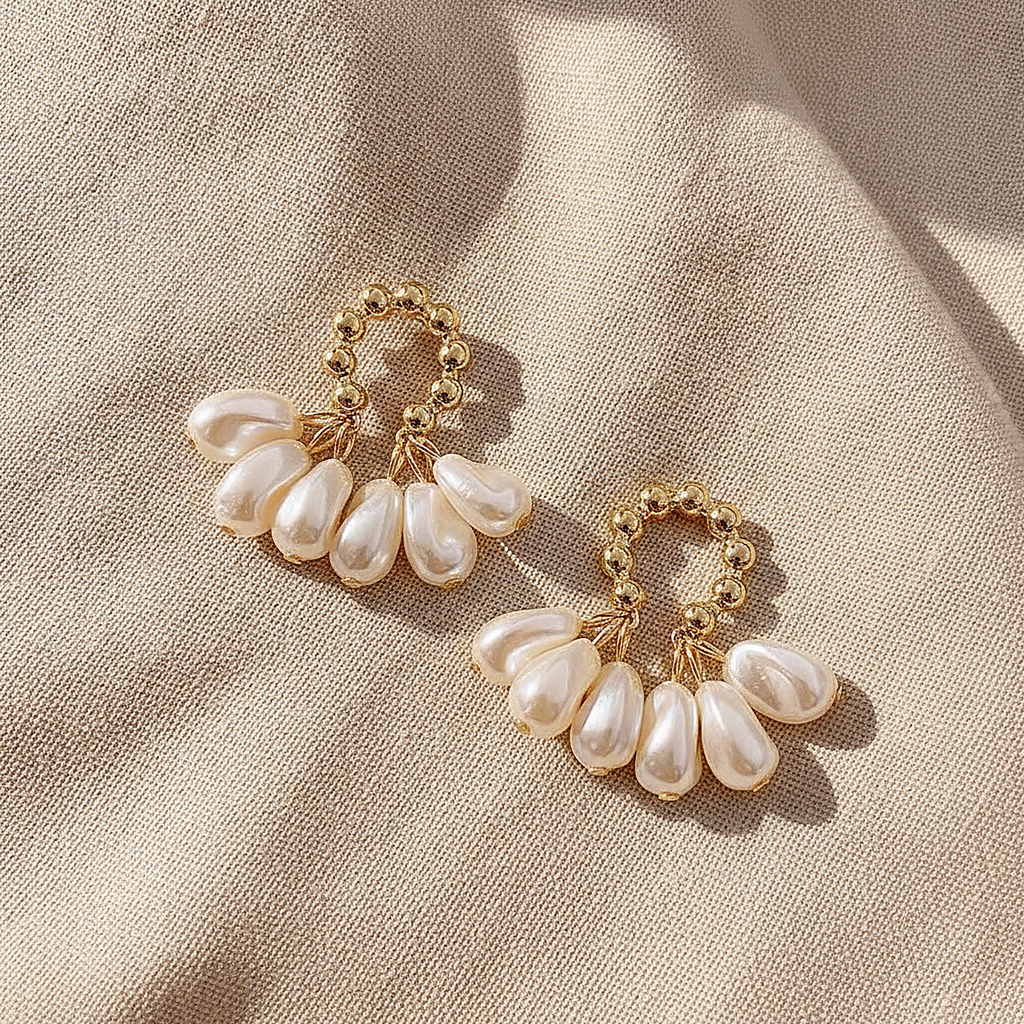 Camille Pearl Earrings