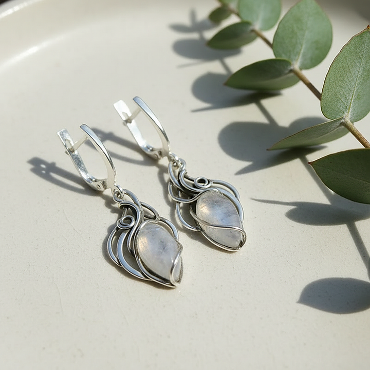 Estelle Moonstone Earrings