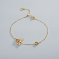 Delphine Gold Bracelet