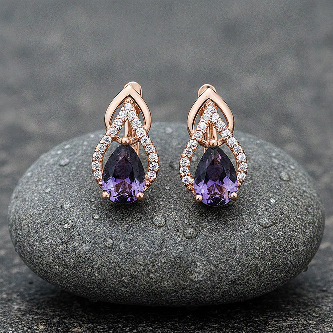 Genevieve Zirconia Earrings