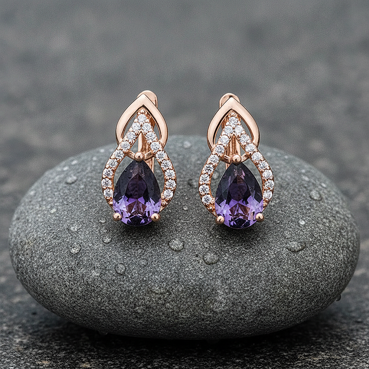 Genevieve Zirconia Earrings