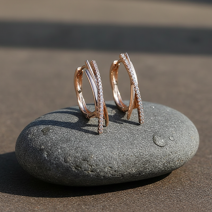 Marguerite Zirconia Earrings