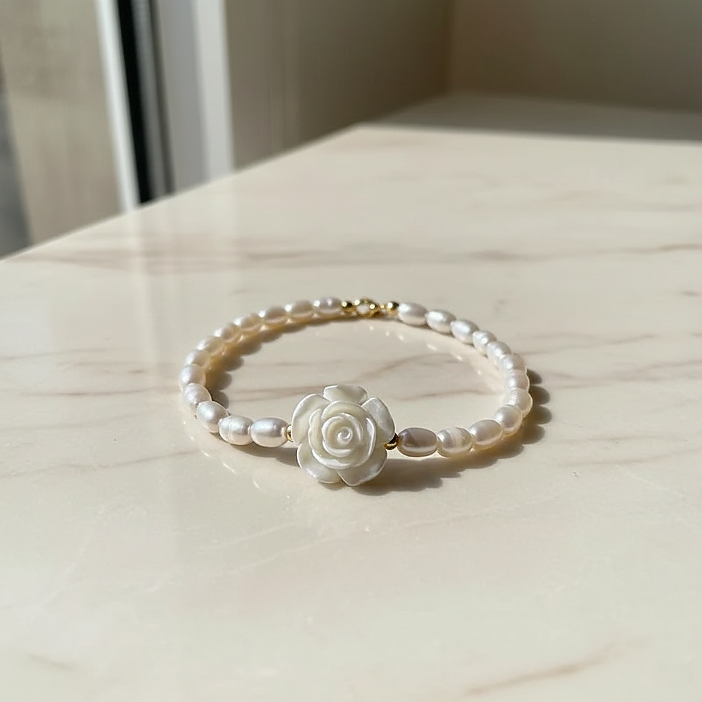 Zelie Pearl Bracelet