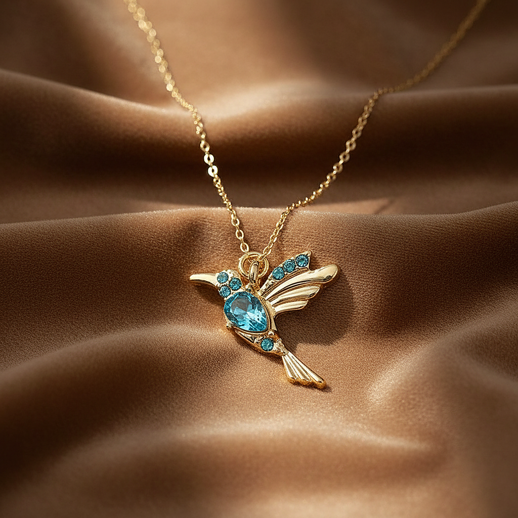 Eowyn Aquamarine Necklace
