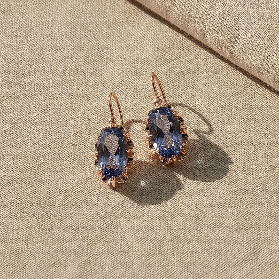Boucles d’oreilles en zircone cubique pour bijoux