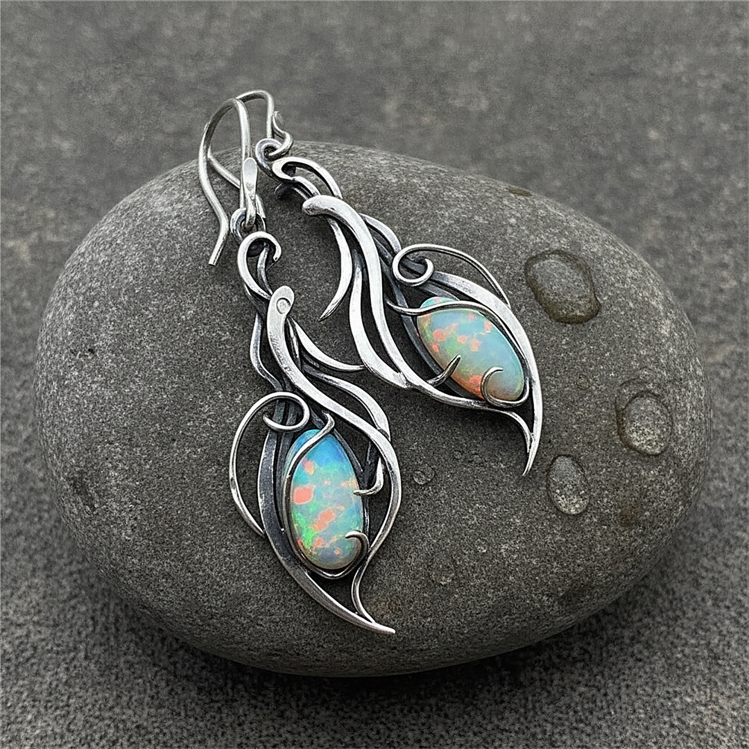 Zaria Opal Earrings