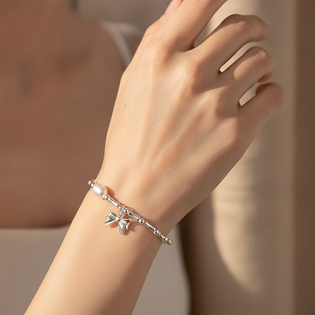 Coralie Pearl Bracelet