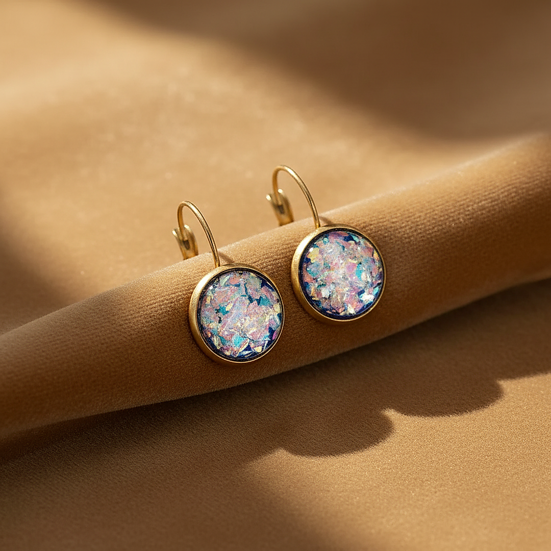 Pendientes Noor con pedrería