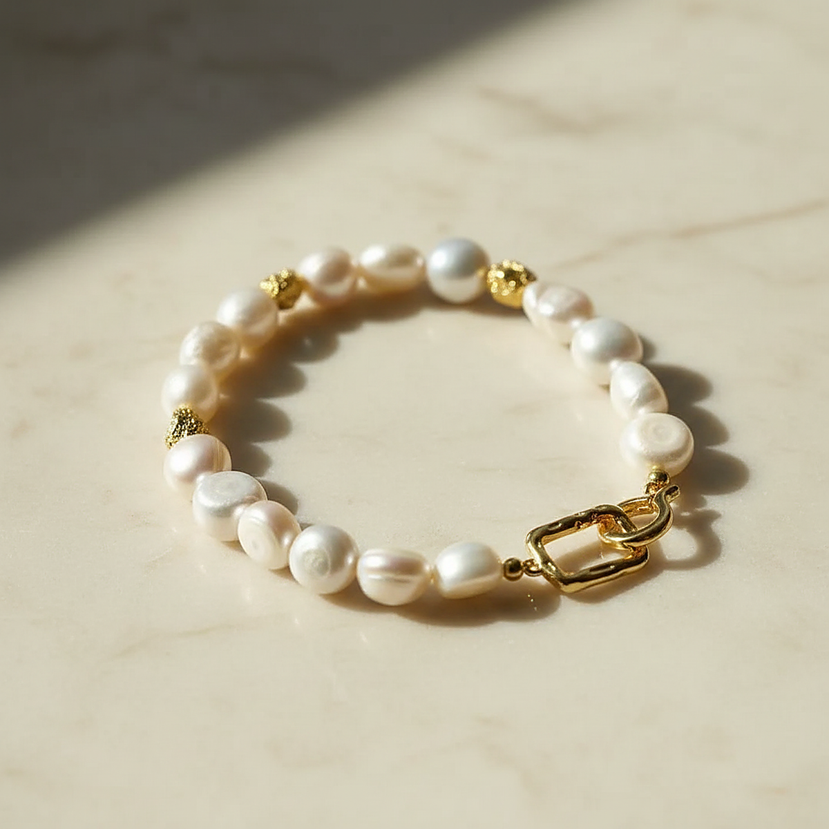 Soleil Pearl Bracelet