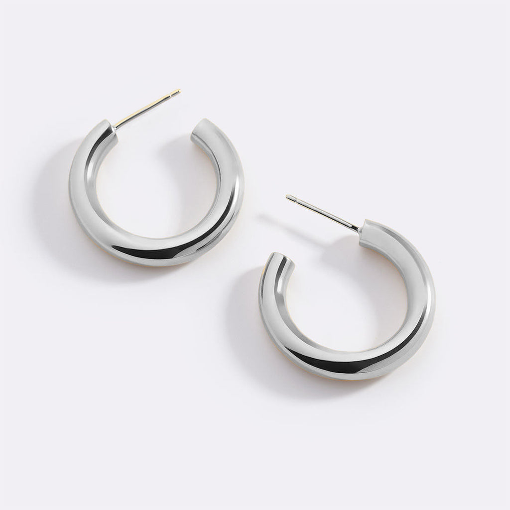 Náušnice s výraznými kruhy
