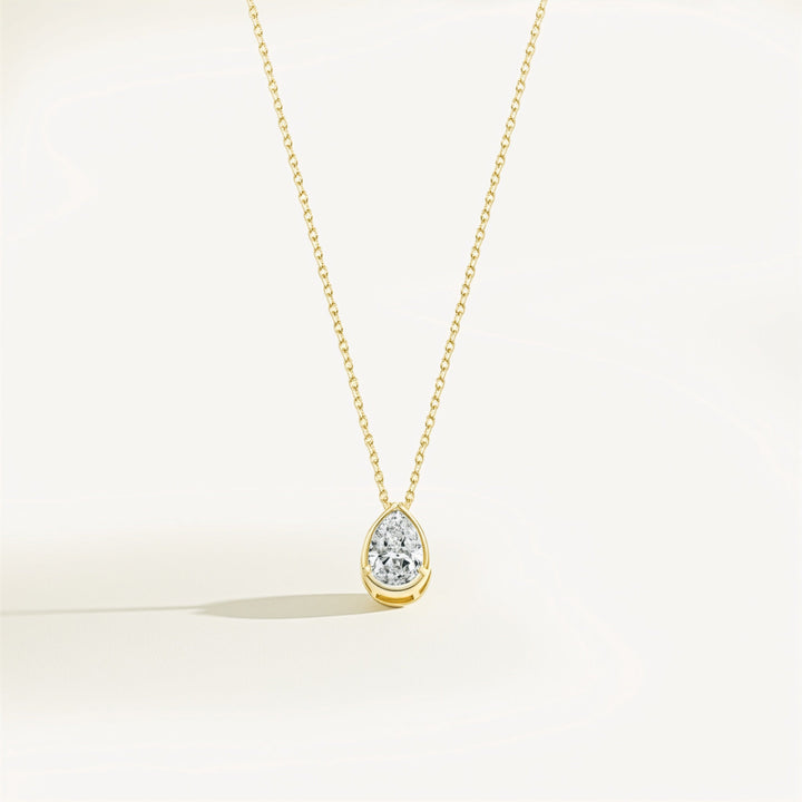 Diamond Teardrop Necklace