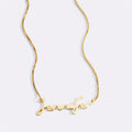 Fairy Name Necklace with Box Chain