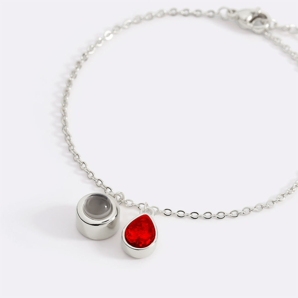 Födelsestenfotoarmband