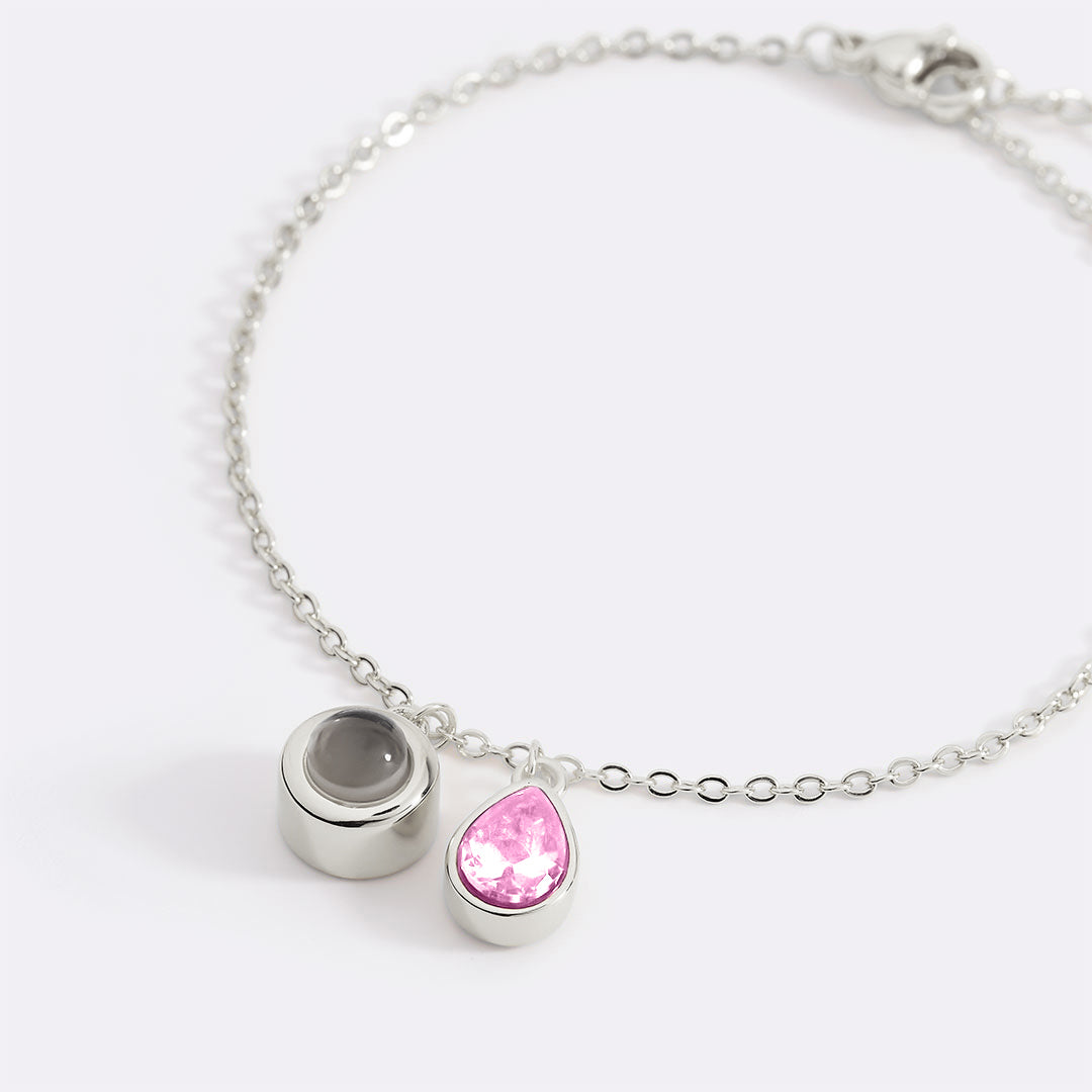 Födelsestenfotoarmband