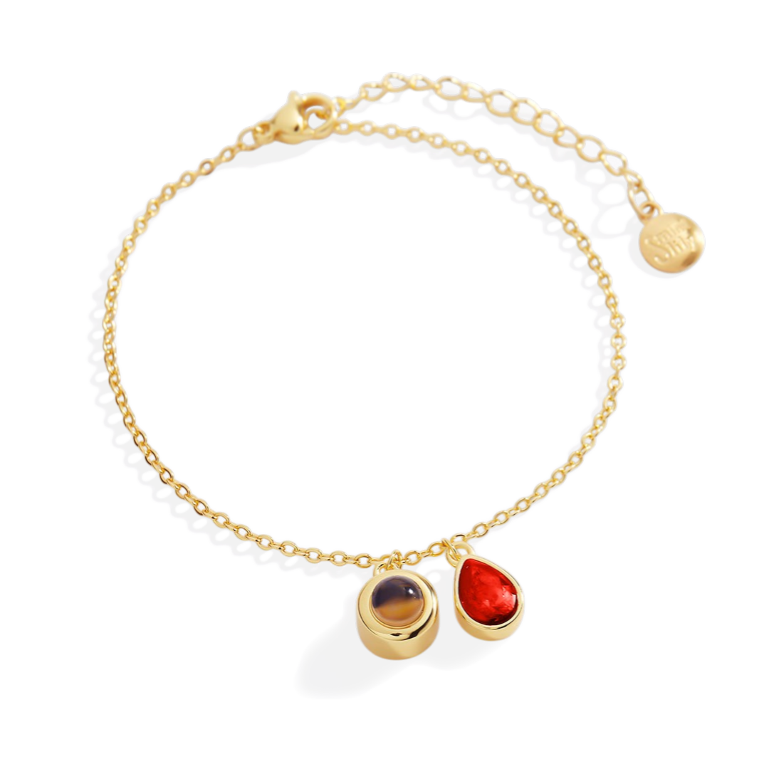 Födelsestenfotoarmband