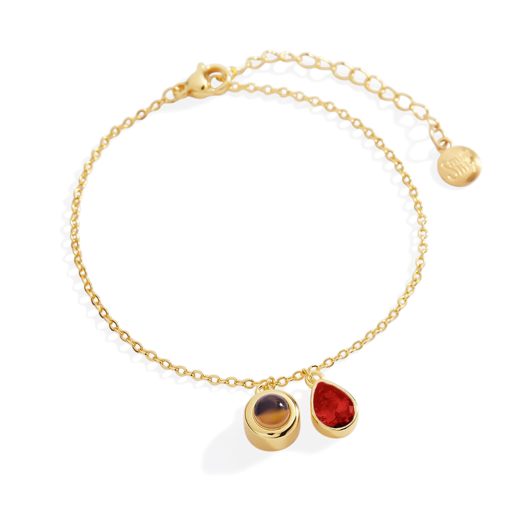 Födelsestenfotoarmband