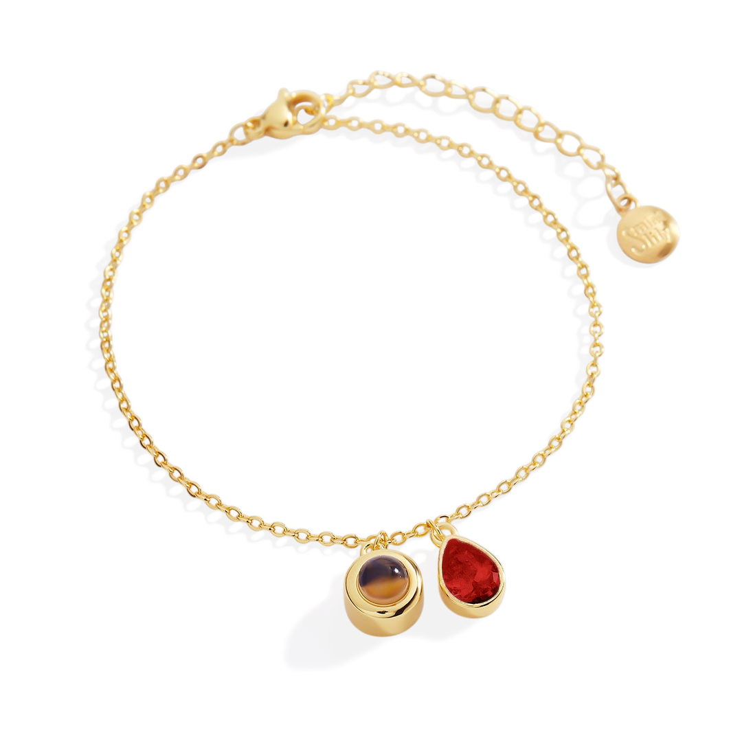 Födelsestenfotoarmband