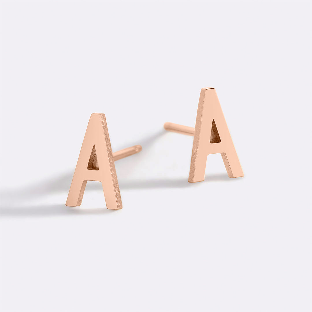 The Skinny Initial Earrings