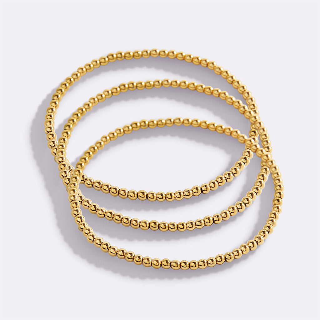3mm Perlenarmband Stapelset