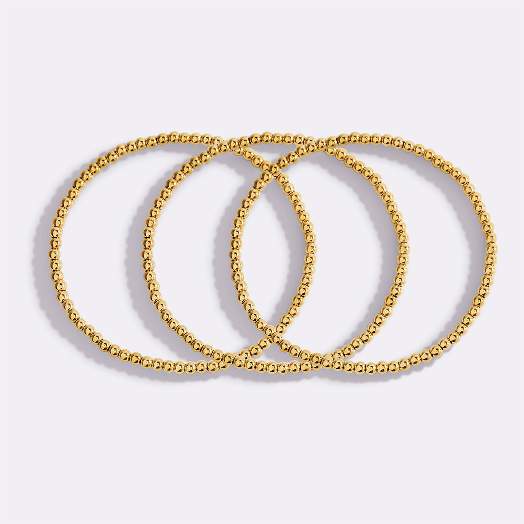 3mm kralenarmband stapelset