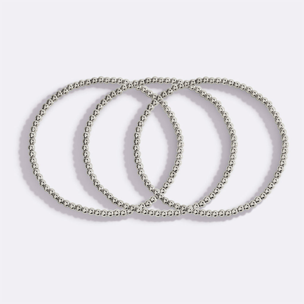 3mm Perlenarmband Stapelset
