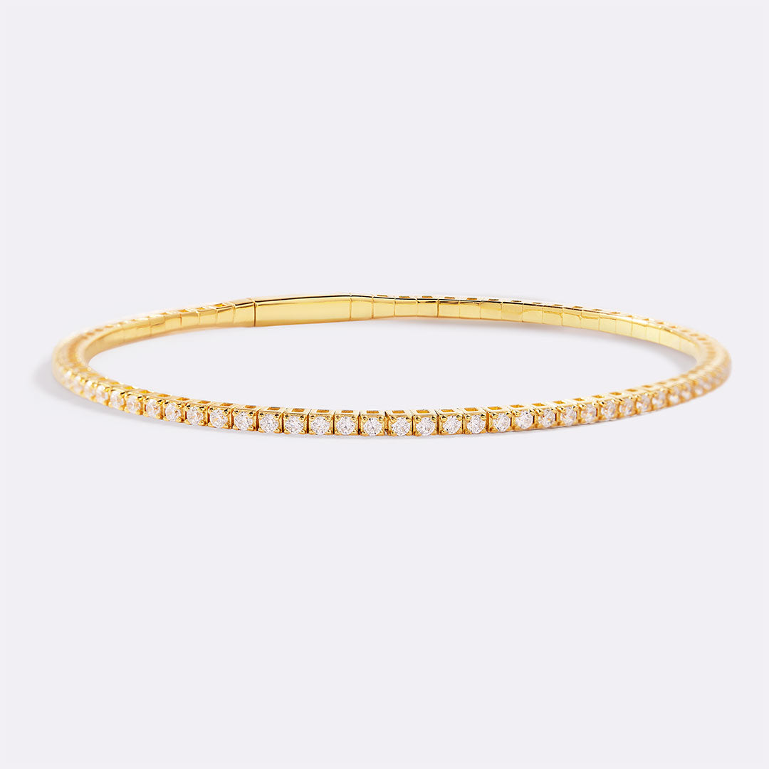 Flexibele Diamanten Tennisarmband