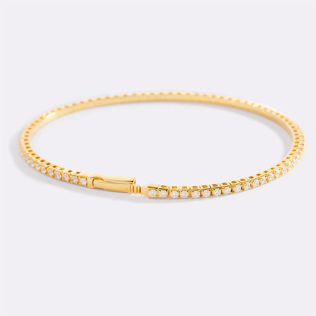 Flexibele Diamanten Tennisarmband