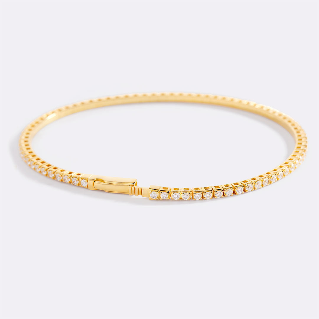 Flexibele Diamanten Tennisarmband