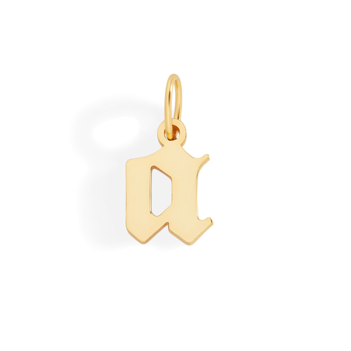 Altenglischer Buchstabenanhänger