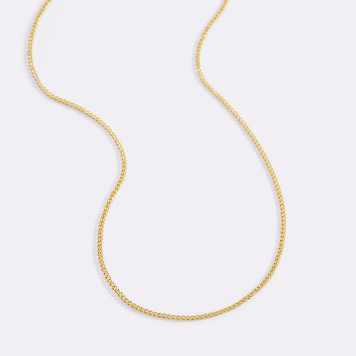 Italian Milano Sterling Silver Adjustable Chain Necklace