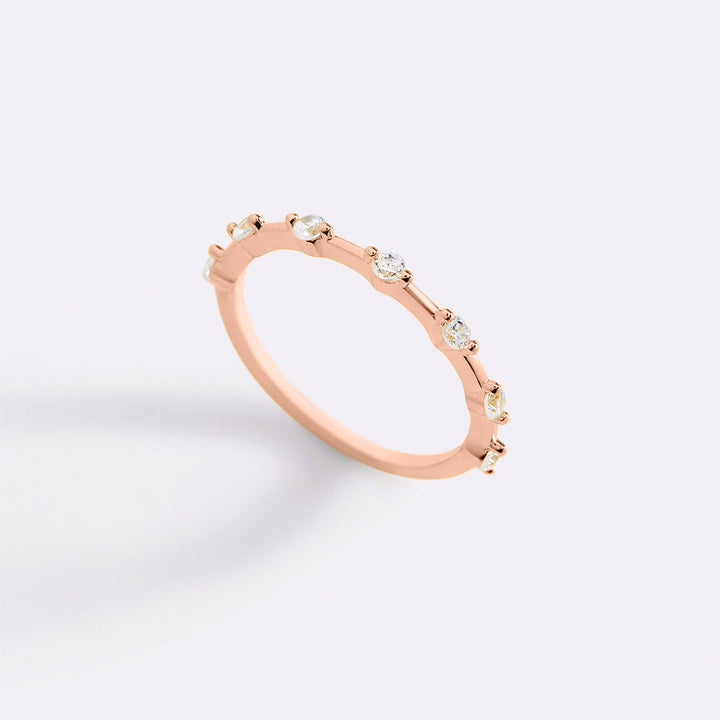 Ultra Thin Floating Eternity Ring