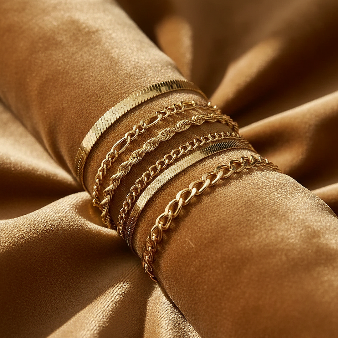 Amelie Gold Bracelet