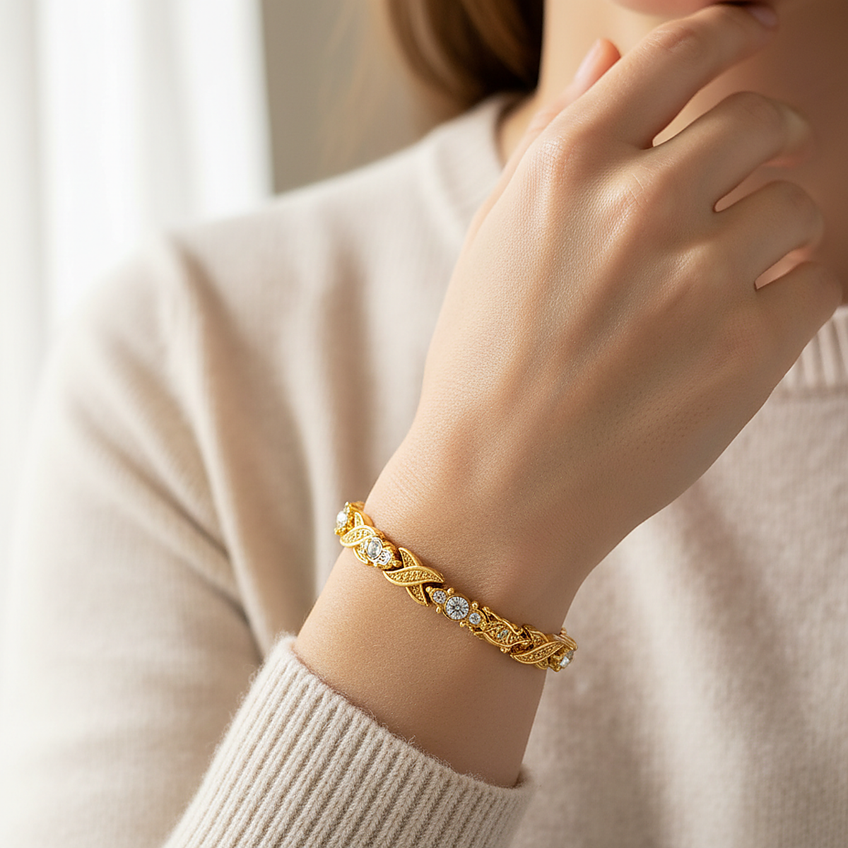 Cassia Crystal Bracelet