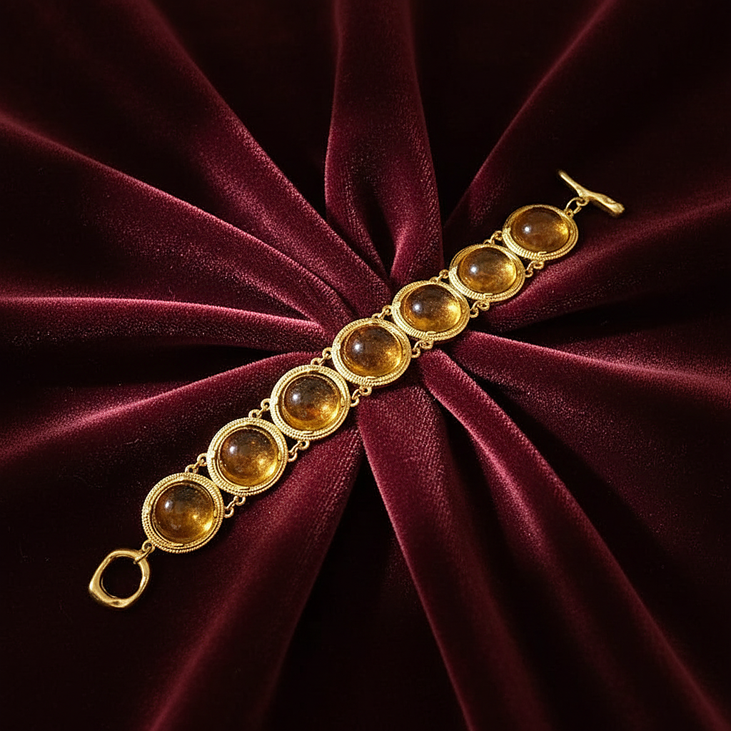 Coralie Citrine Bracelet