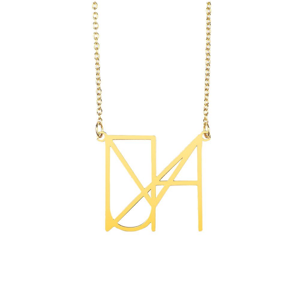 Minimalist Monogram Name Necklace