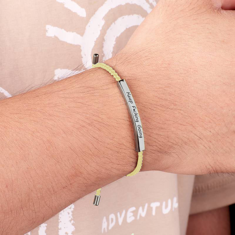 Bracciale Ispirazionale Keep Fcking Going