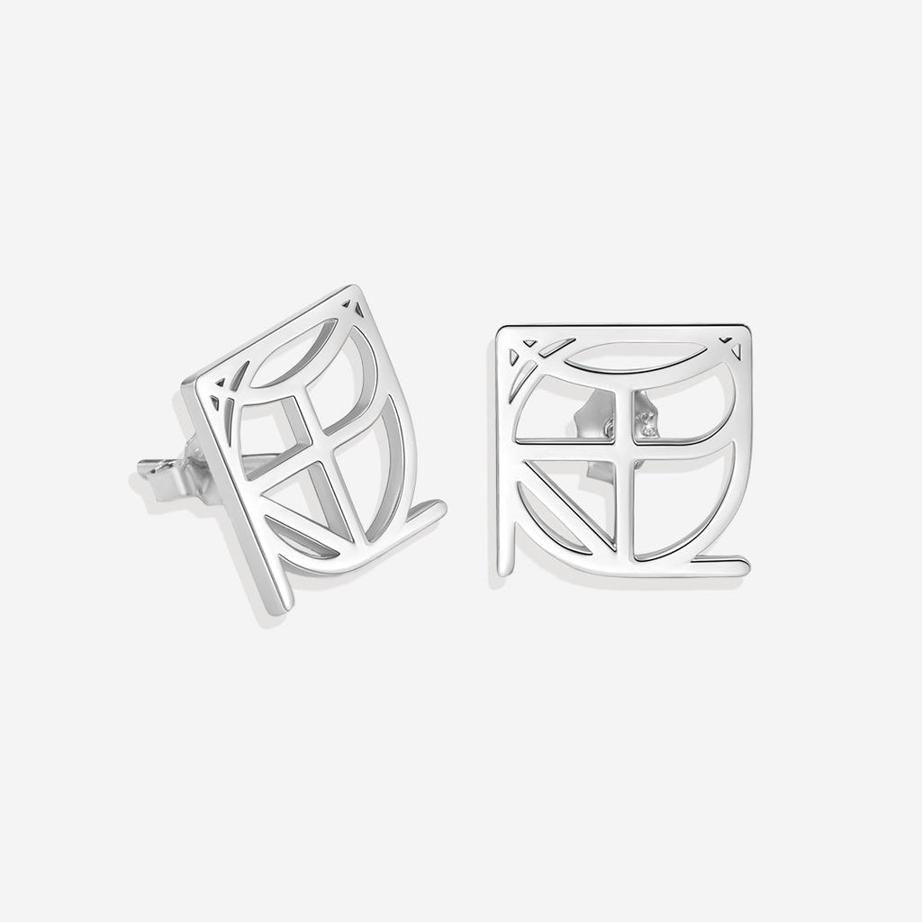 Náušnice s monogramem jména