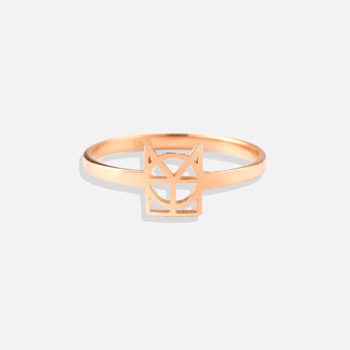 Bague à monogramme avec prénom